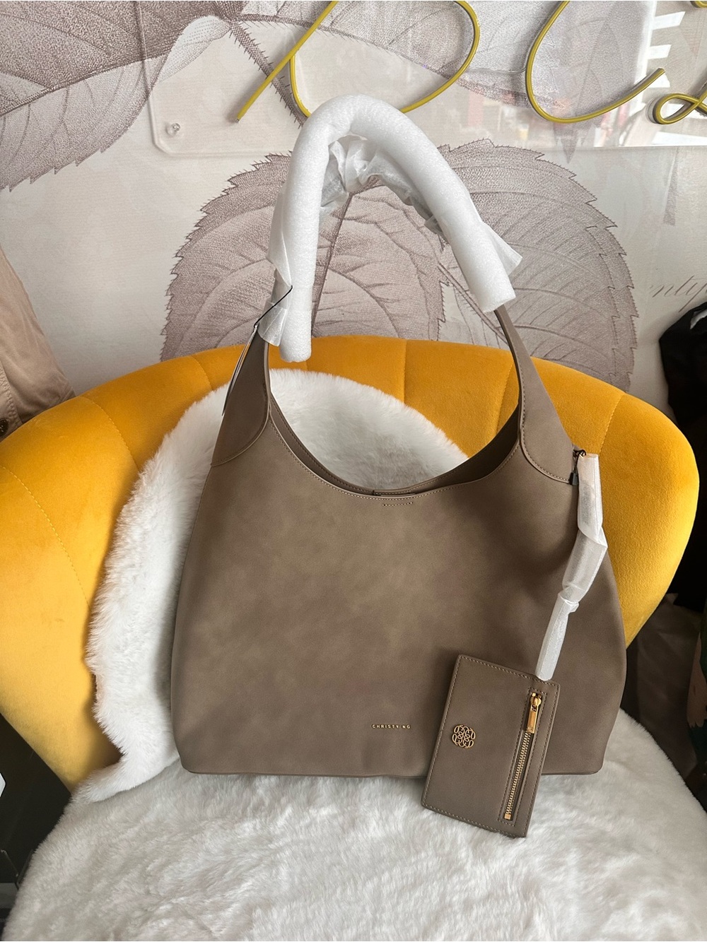 Cristy Ng - Kelsey Hobo Bag With Removal Wallet